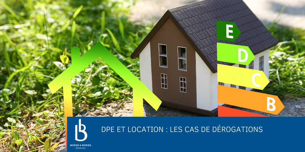 DPE et location : les cas de dérogations