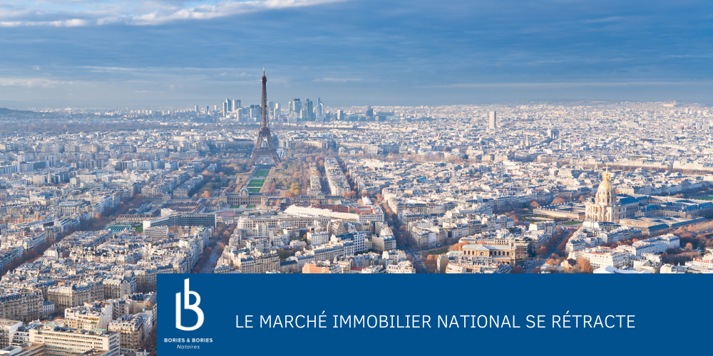 Le marché immobilier national se rétracte